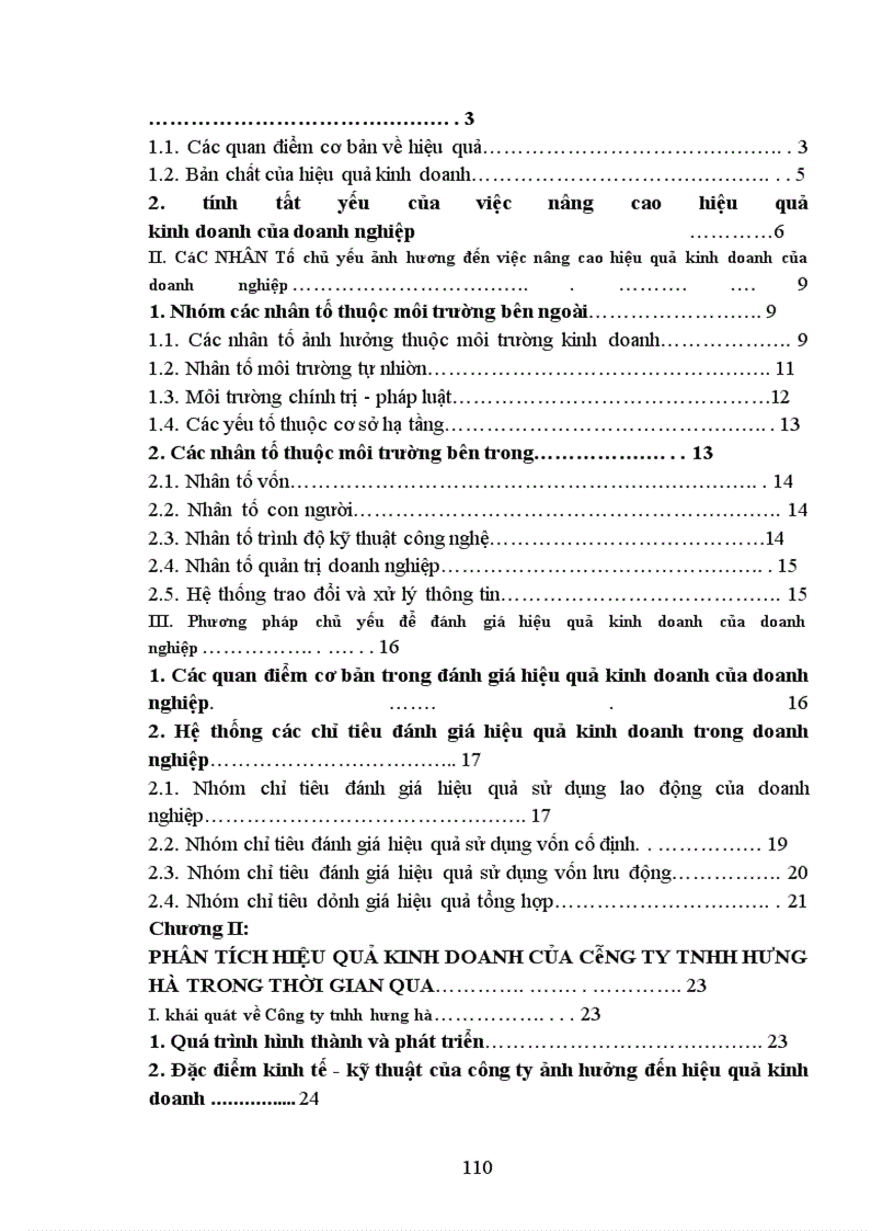 image for page Một số biện pháp nhằm nâng cao hiệu quả kinh doanh ở Công ty TNHH Hưng Hà