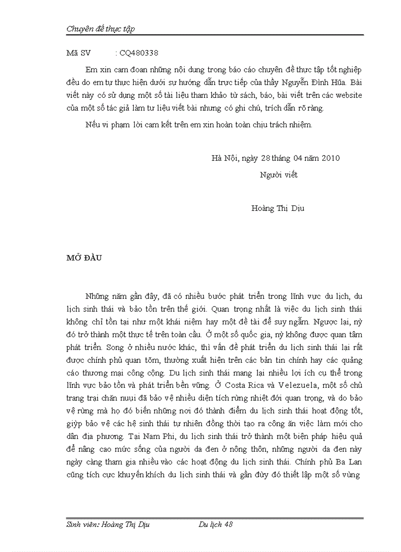 image for page Phát triển du lịch sinh thái ở Cát Bà theo hướng phát triển du lịch bền vững