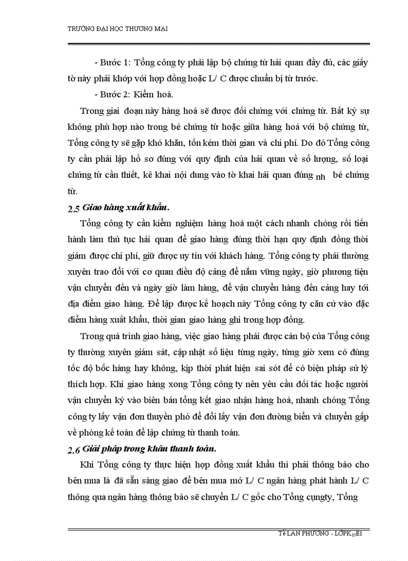 image for page Hoàn thiện quy trình XK mặt hàng rau quả tại Tổng công ty rau quả Việt Nam