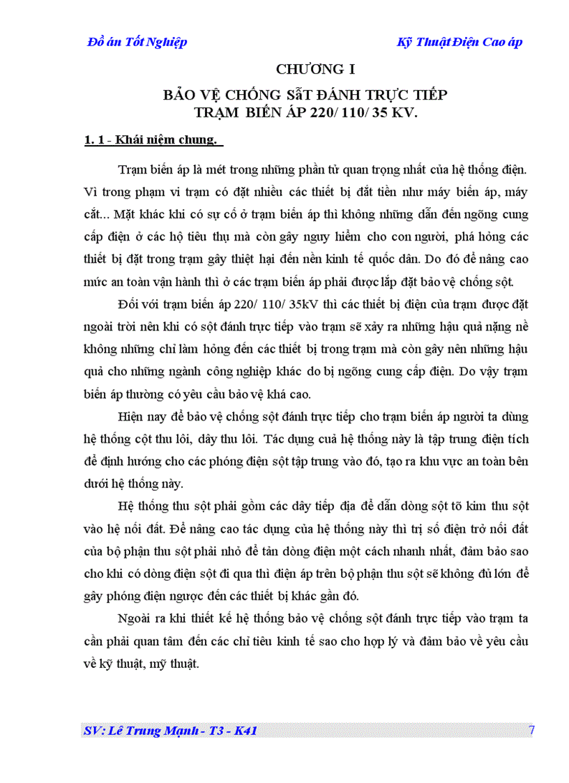 image for page Kỹ Thuật Điện Cao áp