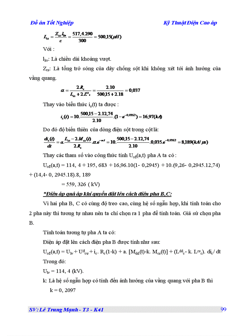image for page Kỹ Thuật Điện Cao áp