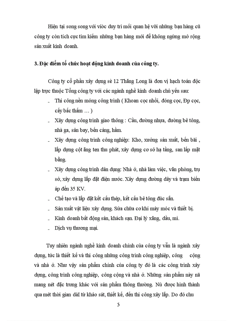 image for page Tổ chức công tác kế toán tập hợp chi phi sản xuất và tính giá thành sản phẩm ở công ty cổ phần xây dựng số 12 Thăng Long