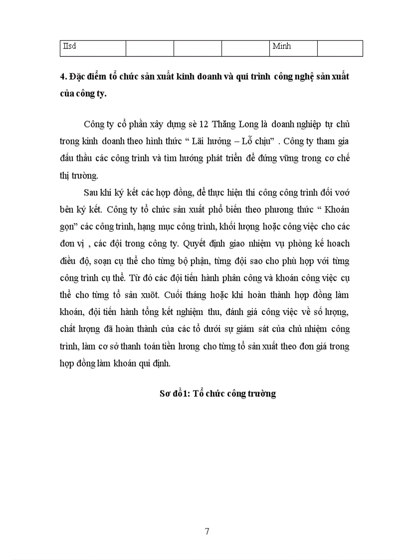 image for page Tổ chức công tác kế toán tập hợp chi phi sản xuất và tính giá thành sản phẩm ở công ty cổ phần xây dựng số 12 Thăng Long