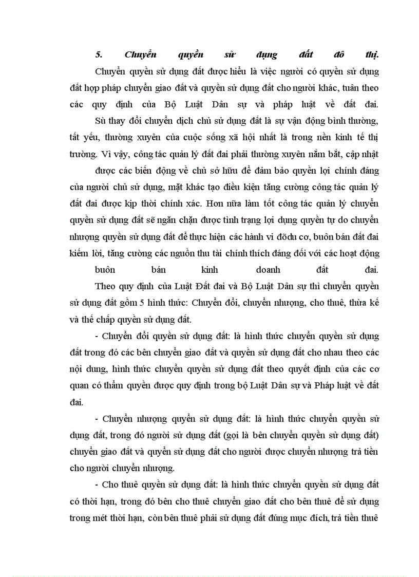 image for page Một số vấn đề quản lý nhà nước về đất đô thị