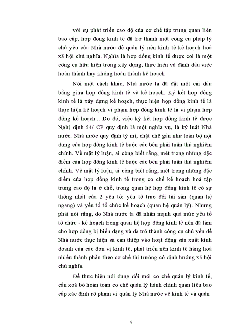 image for page Chế độ pháp lý về hợp đồng kinh tế