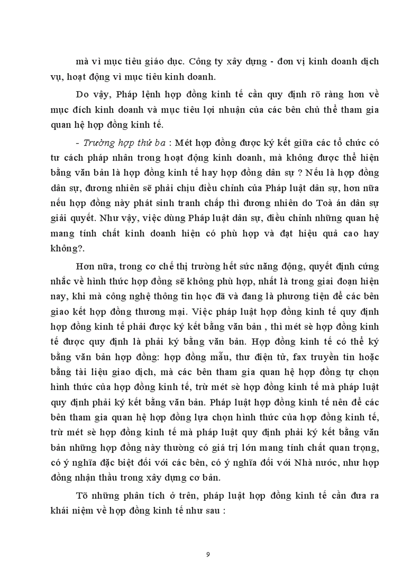 image for page Chế độ pháp lý về hợp đồng kinh tế