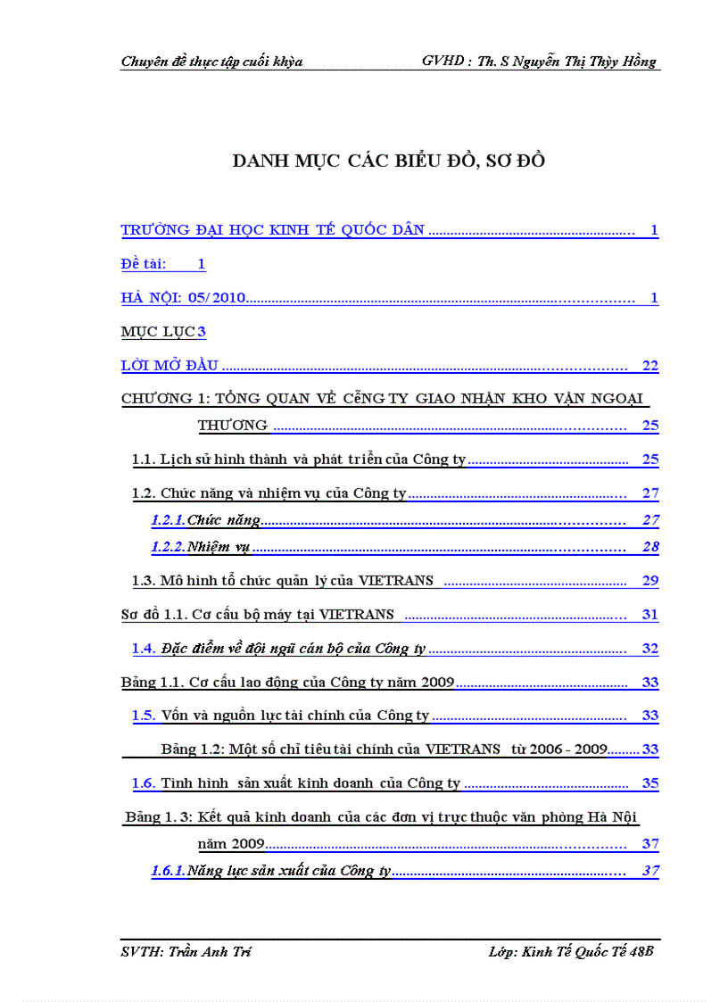 image for page Hoạt động giao nhận hàng hóa quốc tế tại công ty giao nhận kho vận ngoại thương - Vietrans
