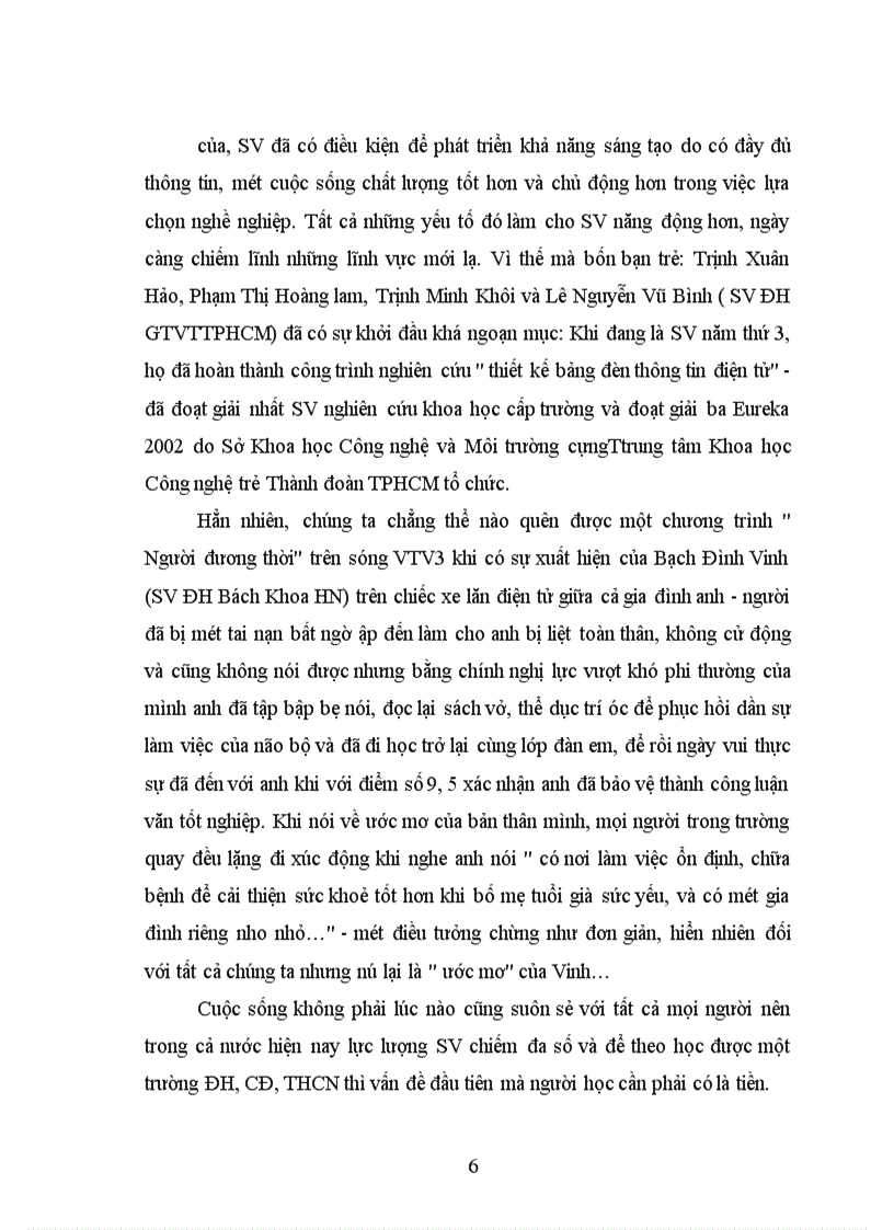 image for page Dùng cặp phạm trù bản chất - hiện tượng phân tích lối sống của SVVN hiện nay.