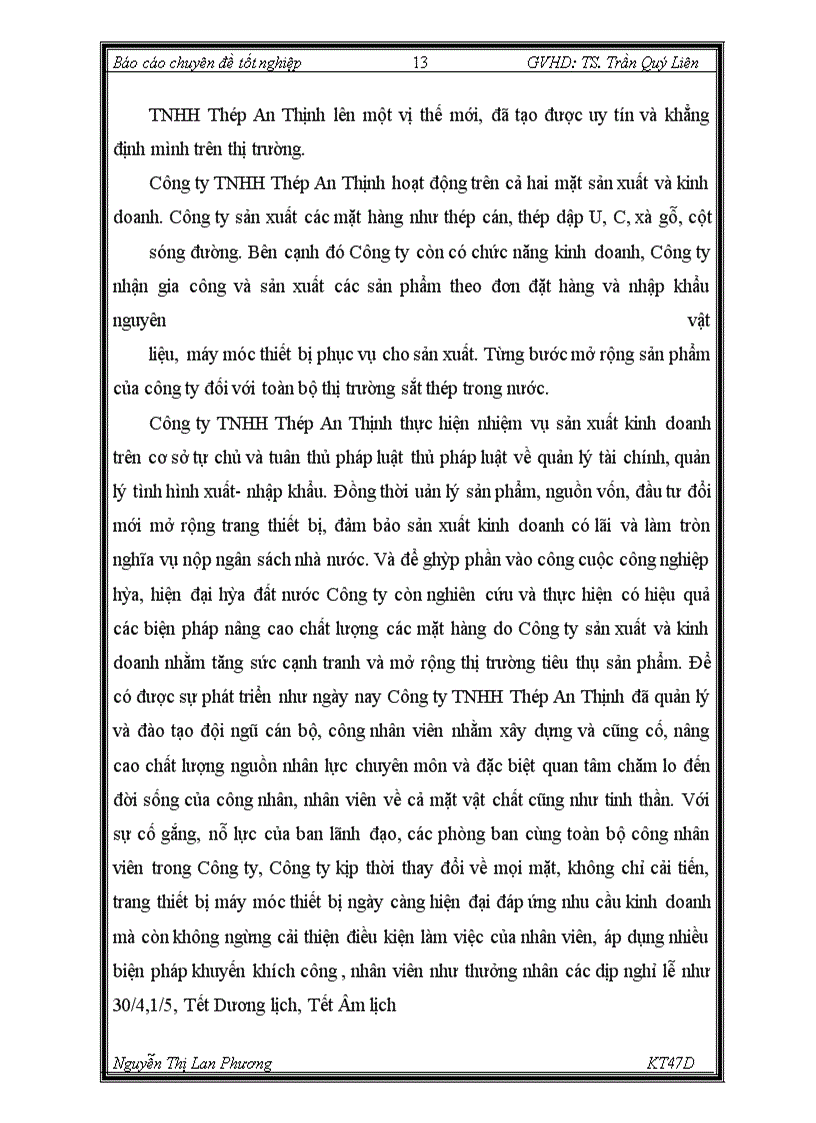 image for page Hoàn thiện kế toán tiêu thụ và xác định kết quả tiêu thụ thành phẩm tại công ty TNHH Thép An Thịnh