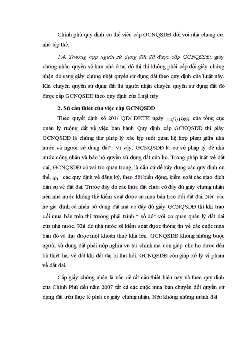 image for page Cơ sở khoa khọc của việc cấp giấy chứng nhận quyền sử dụng đất cho hộ gia đình cá nhân đang sử dụng đất