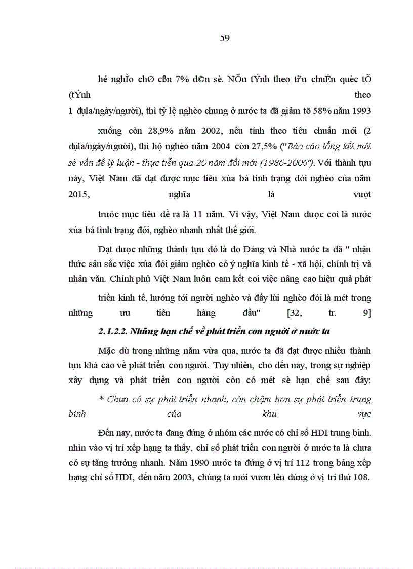 image for page Một số quan điểm cơ bản về phát triển con ngơời và thực trạng phát triển con ngơời ở Việt Nam hiện nay