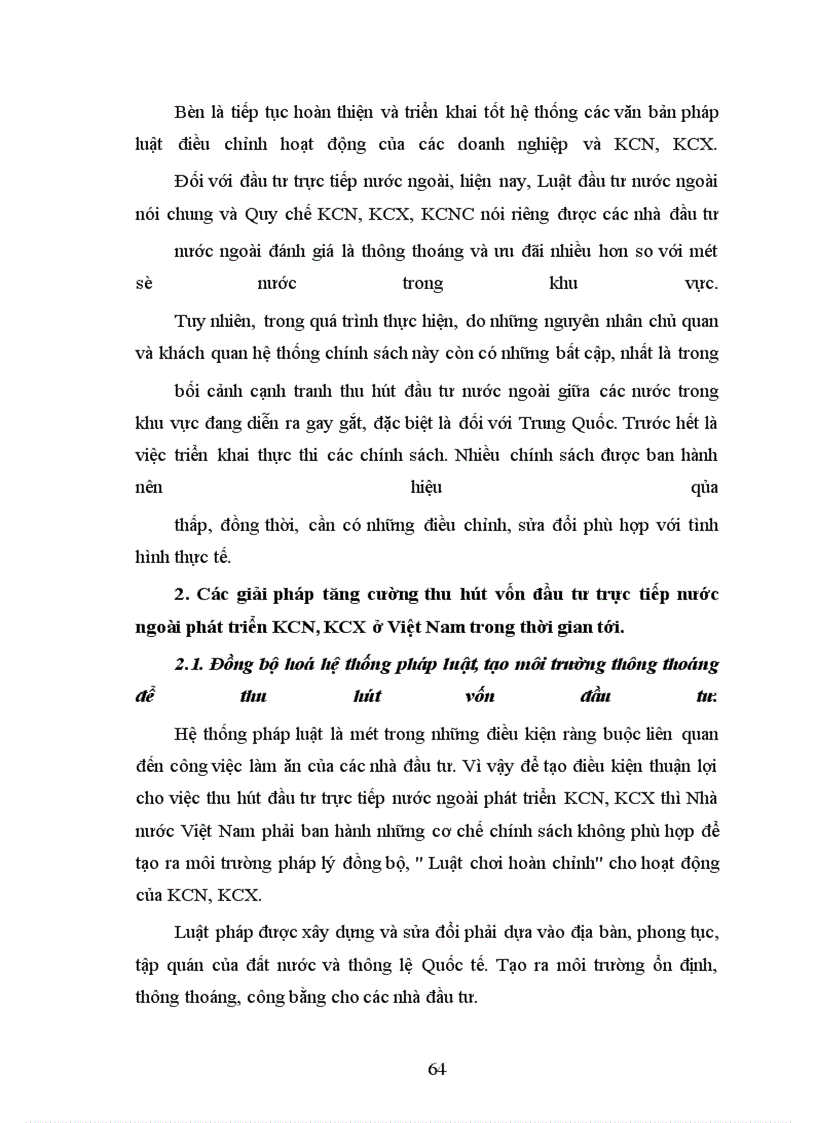 image for page Một số giải pháp nhằm tăng cường thu hút vốn Đầu tư trực tiếp nước ngoài để phát triển khu công nghiệp, khu chế xuất ở Việt Nam