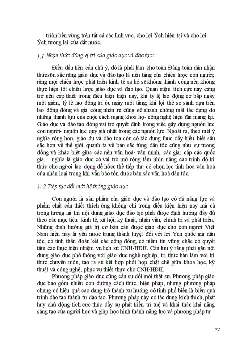 image for page Giải pháp cơ bản nhằm khai thác và phát triển có hiệu quả nguồn lực con người đáp ứng yêu cầu công nghiệp hoá hiện đại hoá ở Việt Nam
