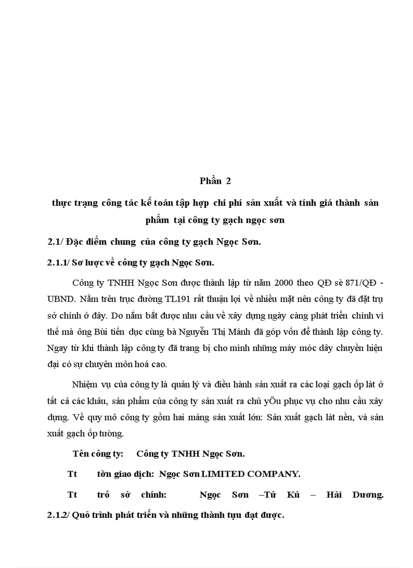 image for page Kế toán tập hợp chi phí sản xuất và tính giá thành sản phẩm tại công ty tnhh ngọc sơn