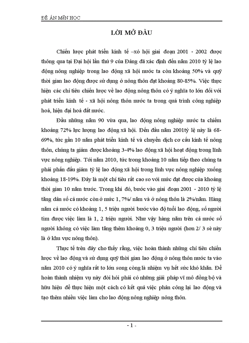 image for page Lao động việc làm ở nông thôn nước ta