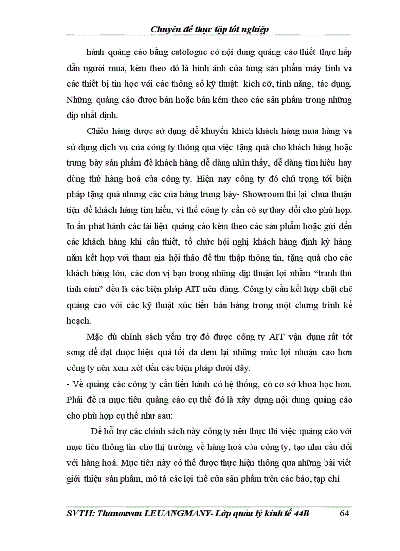 image for page Một số vấn đề về xây dựng và thực hiện Kế hoạch kinh doanh máy tính và các thiết bị tin học của công ty AIT