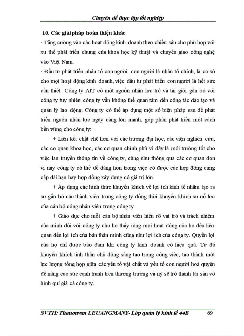 image for page Một số vấn đề về xây dựng và thực hiện Kế hoạch kinh doanh máy tính và các thiết bị tin học của công ty AIT