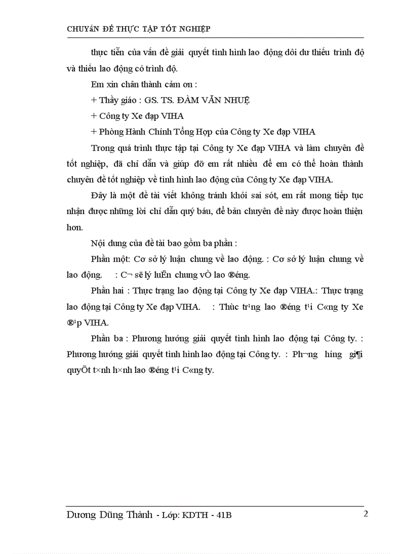 image for page Một số biện pháp giải quyết lao động dôi dư và vấn đề thiếu lao động có trình độ, tay nghề tại Công ty Xe đạp VIHA