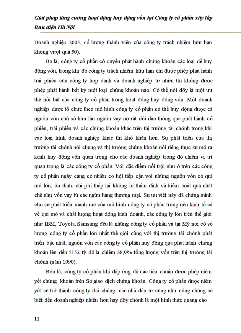 image for page Giải pháp tăng cường hoạt động huy động vốn tại Công ty cổ phần xây lắp Bưu điện Hà Nội