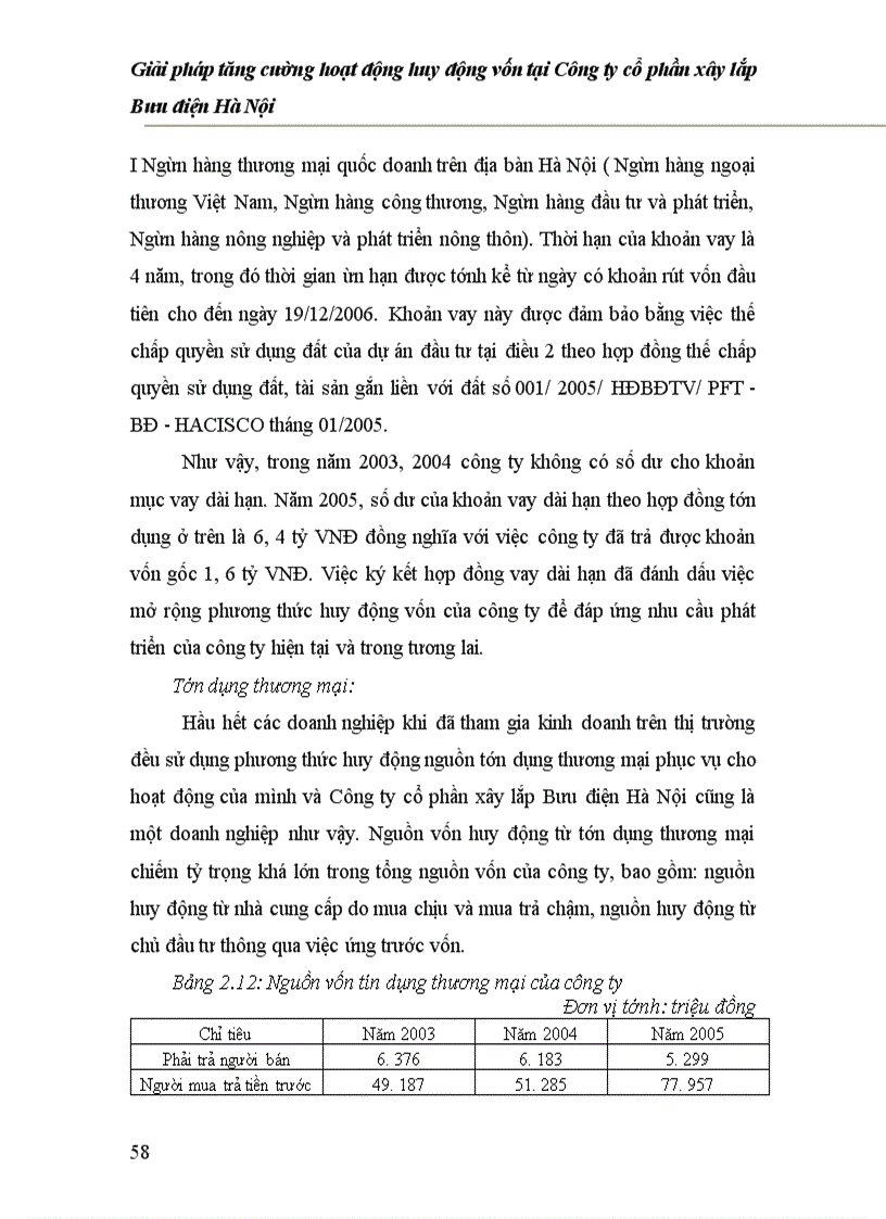 image for page Giải pháp tăng cường hoạt động huy động vốn tại Công ty cổ phần xây lắp Bưu điện Hà Nội