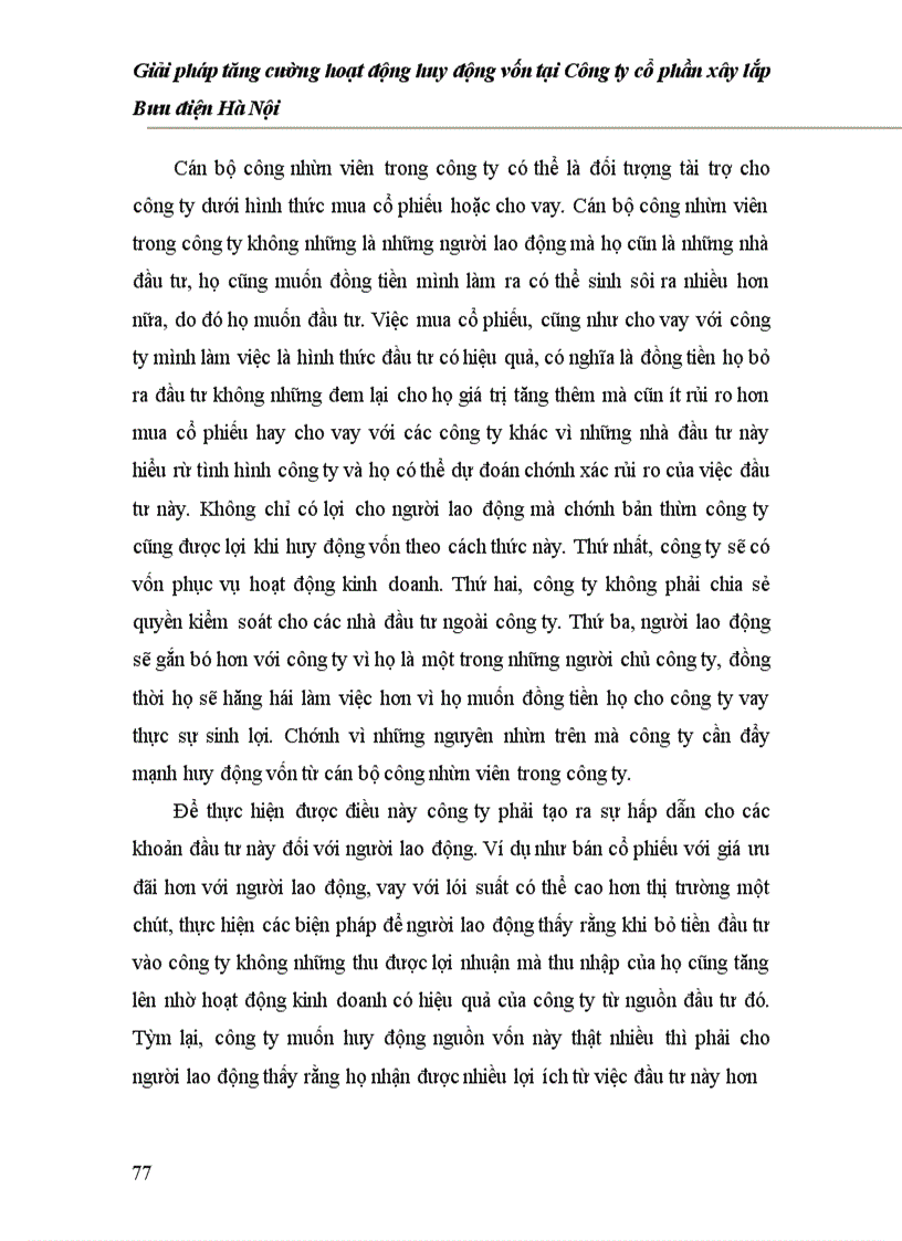 image for page Giải pháp tăng cường hoạt động huy động vốn tại Công ty cổ phần xây lắp Bưu điện Hà Nội