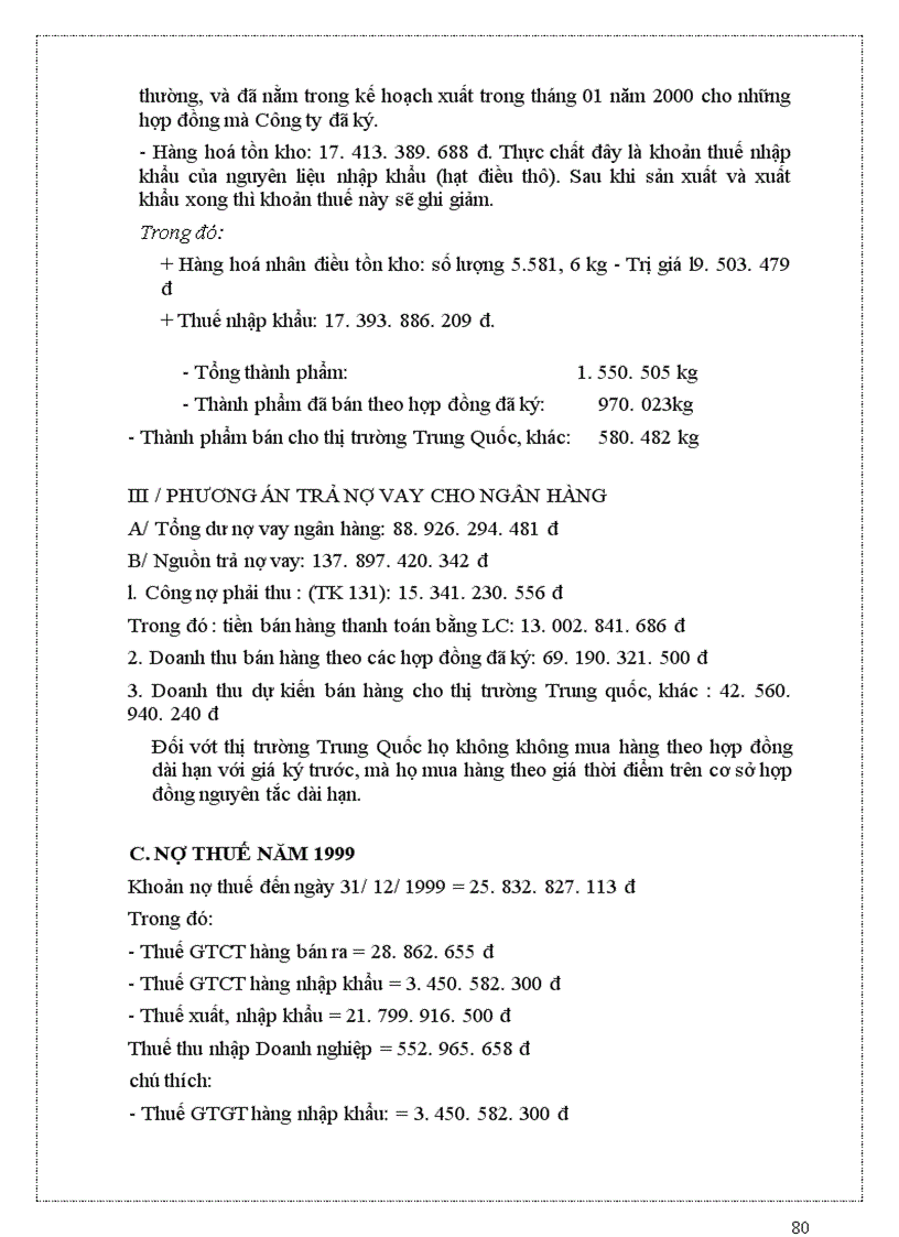 image for page Bản cáo bạch công ty cổ phần chế biến hàng xuất khẩu long an