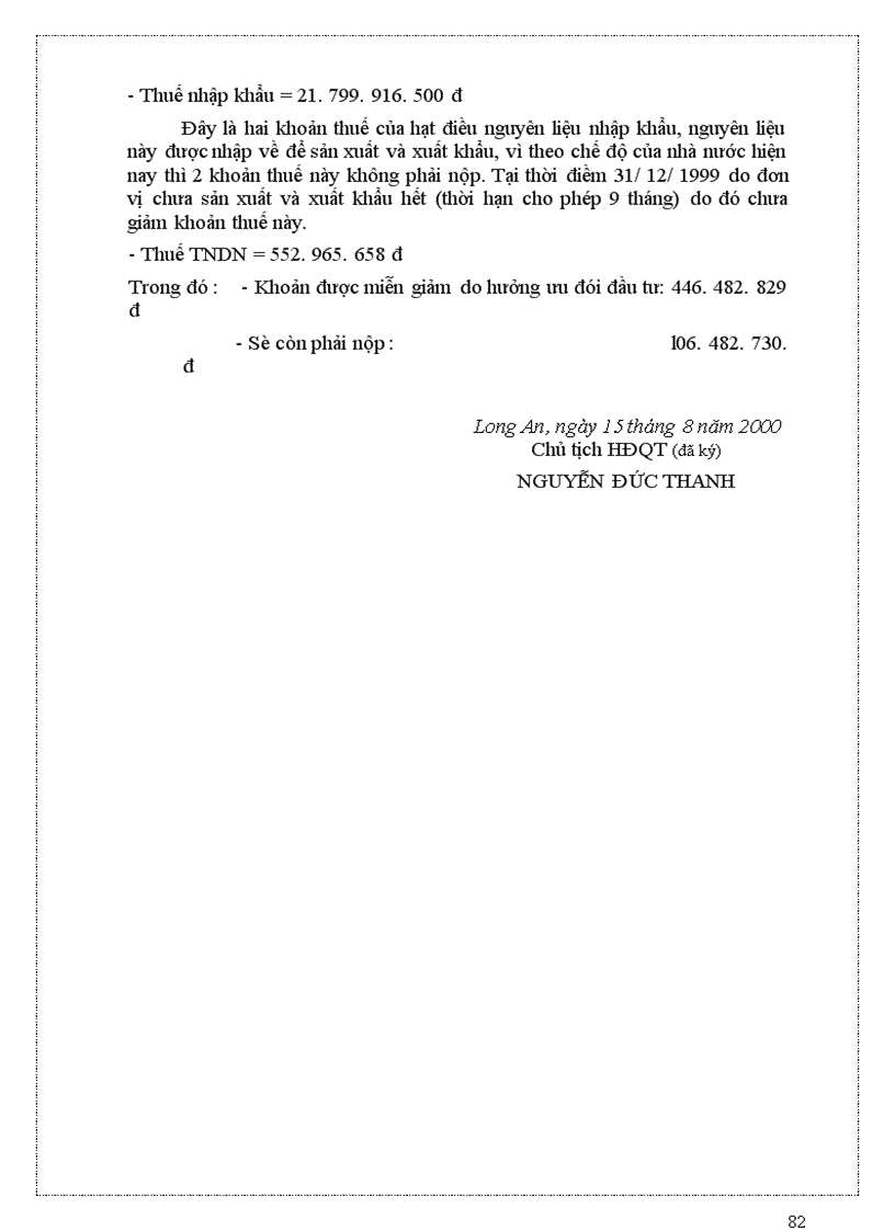 image for page Bản cáo bạch công ty cổ phần chế biến hàng xuất khẩu long an