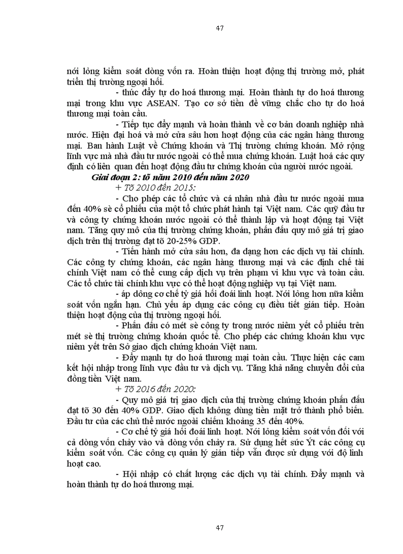 image for page Tác động của việc mở cửa thị trường vốn đến nền kinh tế các nước đang phát triển: Bài học cho Việt nam