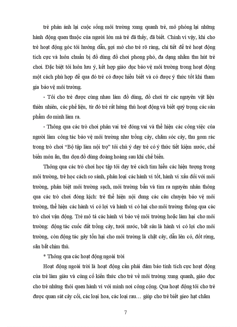 image for page Môt số biện pháp giáo dục trẻ mầm non bảo vệ môi trường và tiết kiệm năng lượng