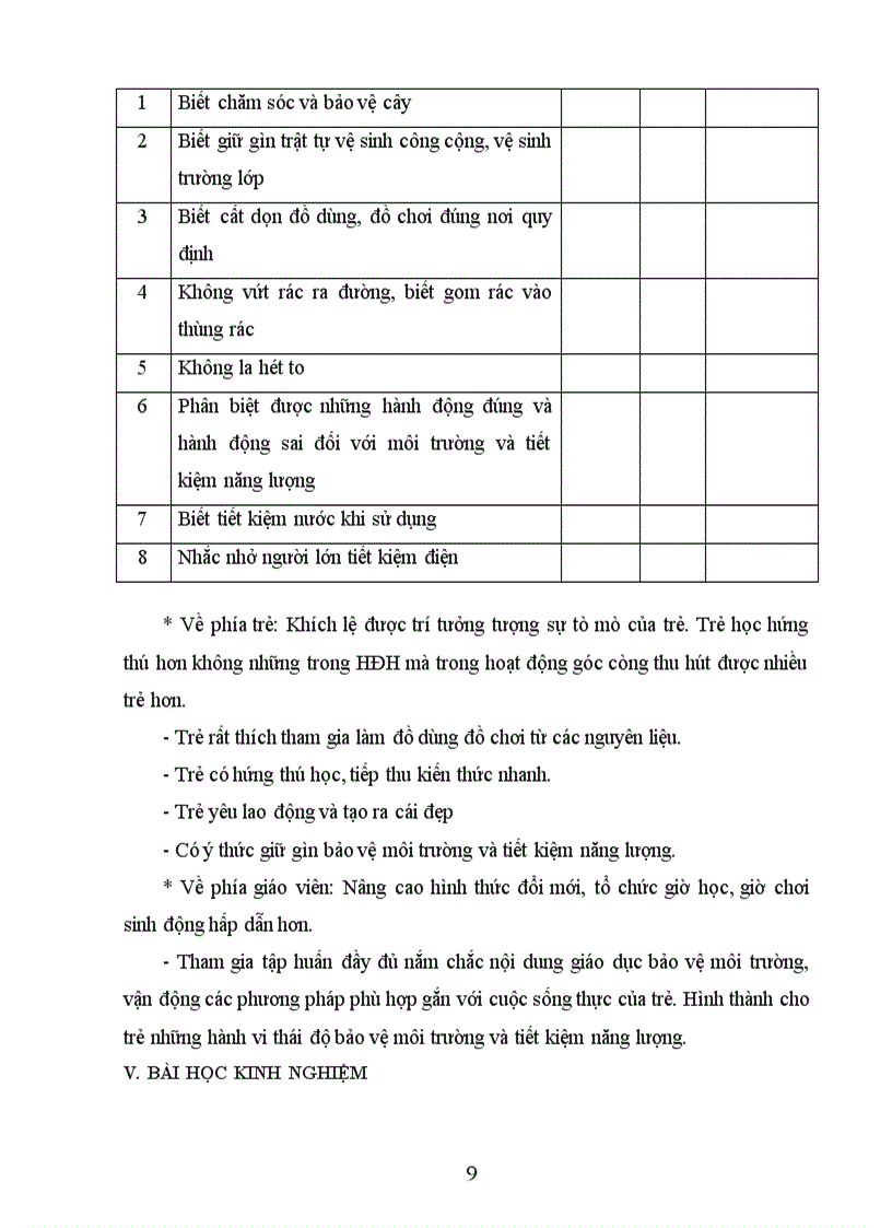 image for page Môt số biện pháp giáo dục trẻ mầm non bảo vệ môi trường và tiết kiệm năng lượng