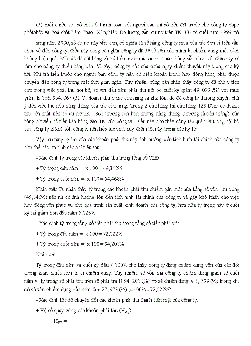 image for page Phân tích tình hình tài chính của doanh nghiệp