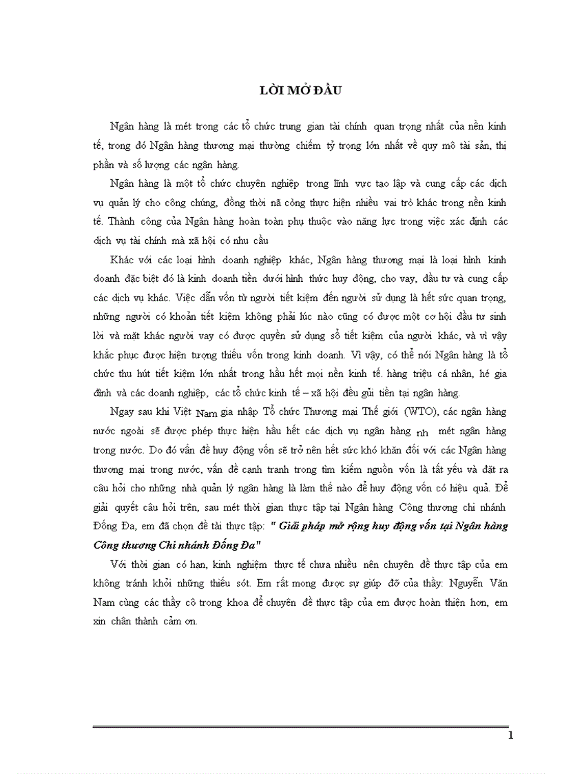 image for page Giải pháp mở rộng huy động vốn tại Ngân hàng Công thương Chi nhánh Đống Đa