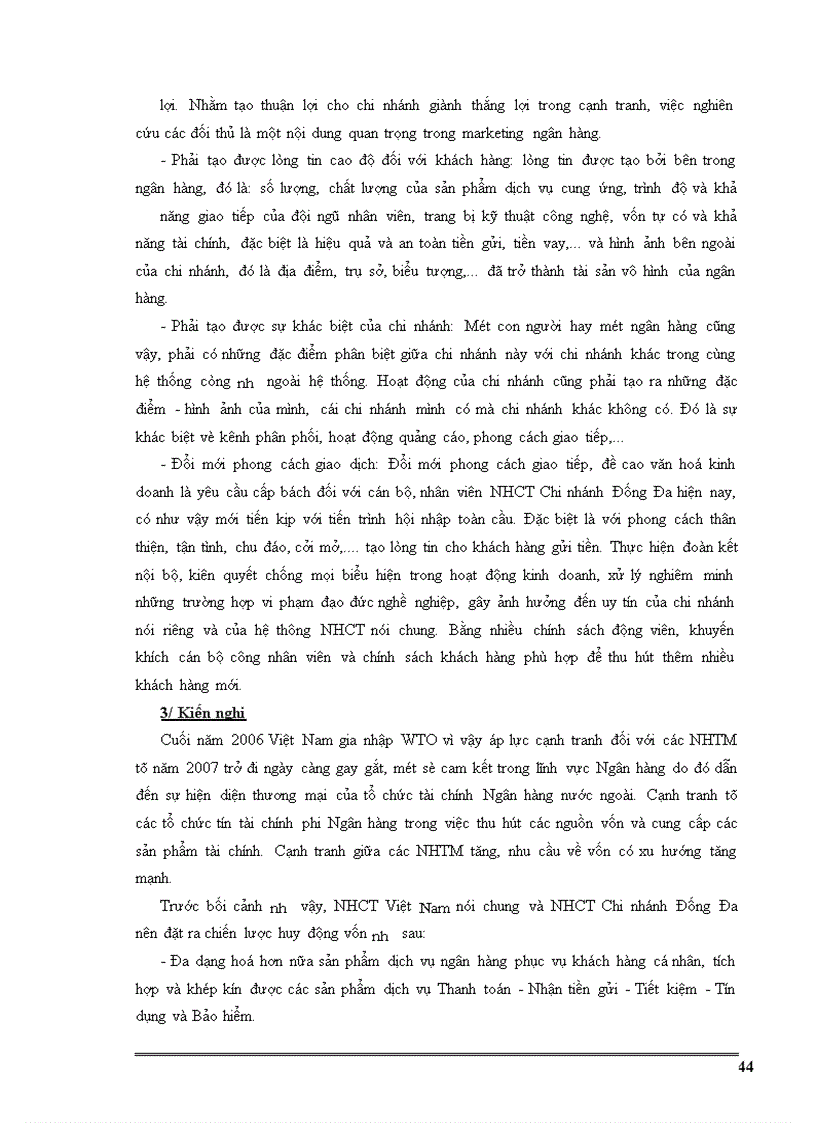 image for page Giải pháp mở rộng huy động vốn tại Ngân hàng Công thương Chi nhánh Đống Đa