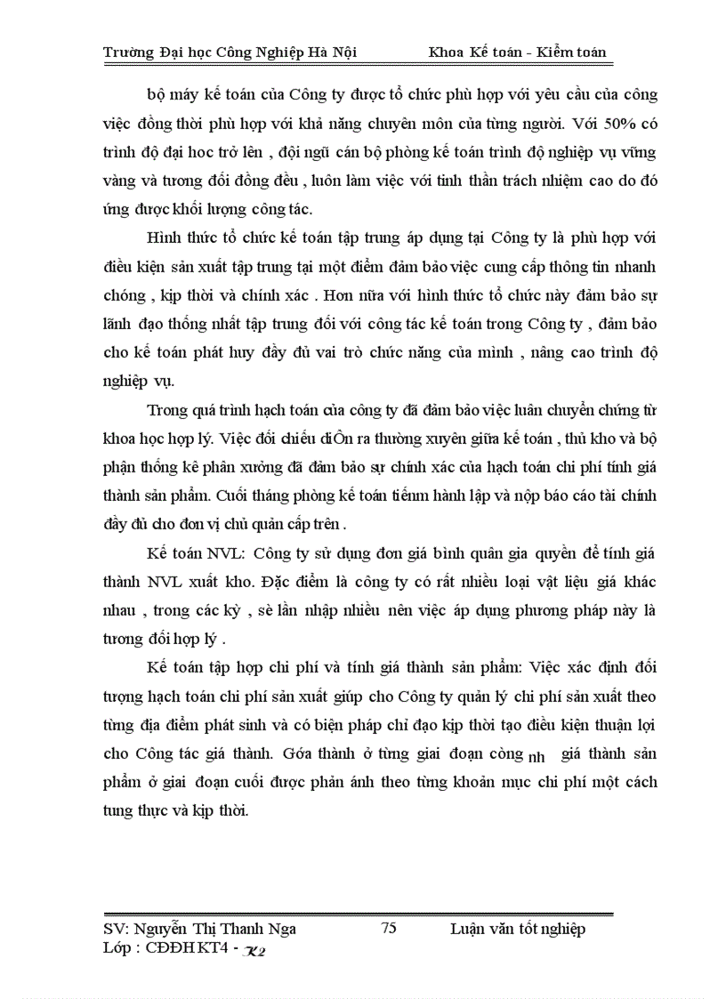 image for page Hoàn thiện công tác kế toán chi phí sản xuất và tính giá thành tại Công ty Cổ phần 77