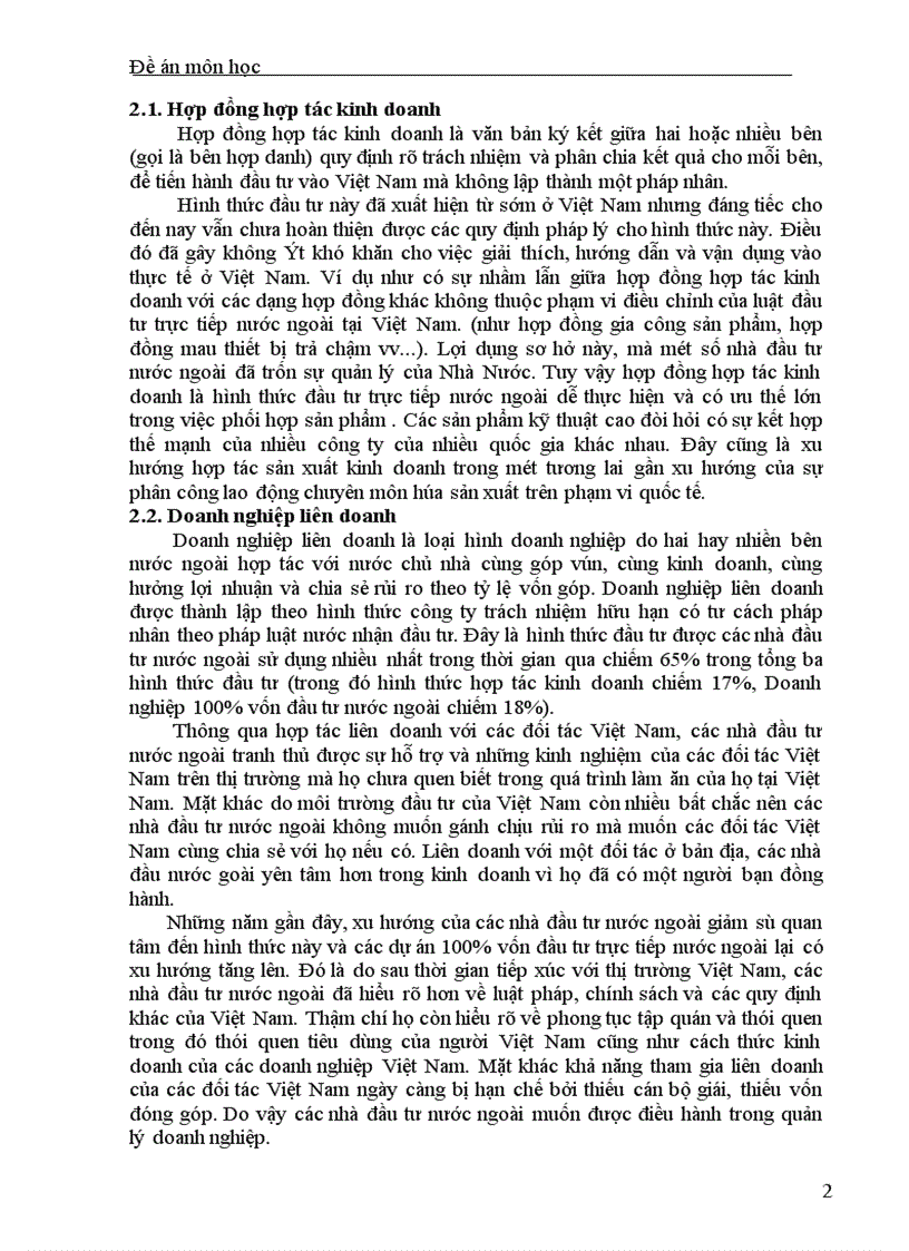 image for page Thực trạng huy động vốn FDI vào Việt Nam trong thời gian qua