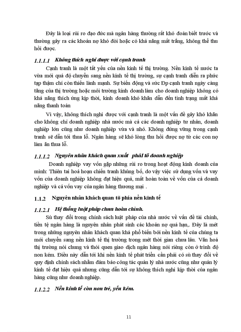 image for page Thực trạng nợ quá hạn ở các ngân hàng thương mại