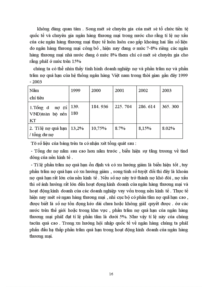image for page Thực trạng nợ quá hạn ở các ngân hàng thương mại