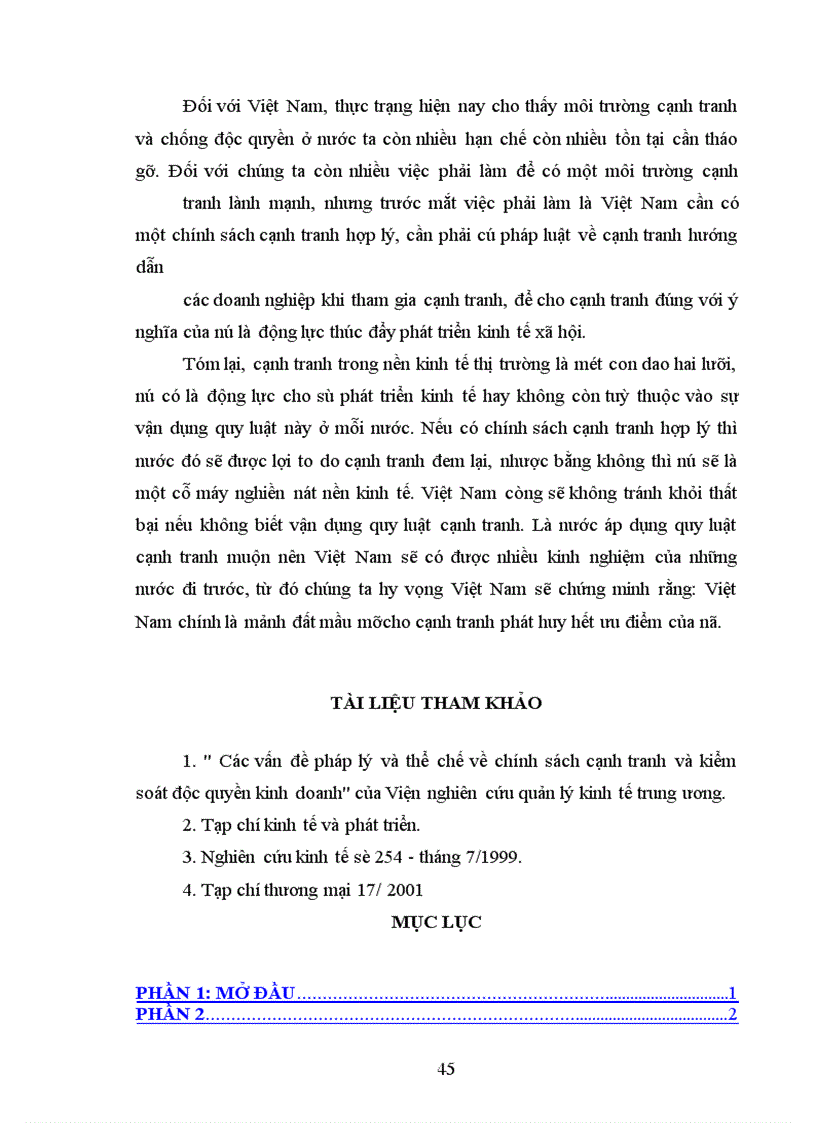 image for page Cạnh tranh trong nền kinh tế thị trường