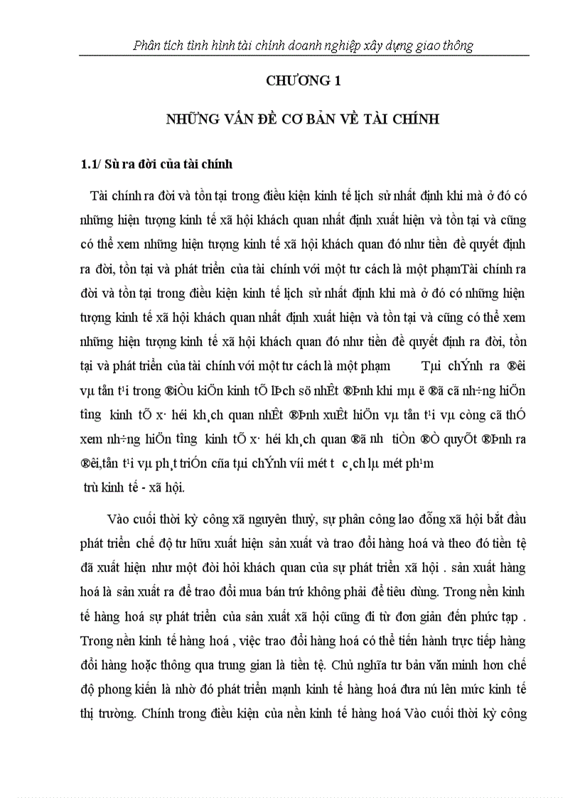 image for page Phân tích tình hình tài chính doanh nghiệp xây dựng giao thông