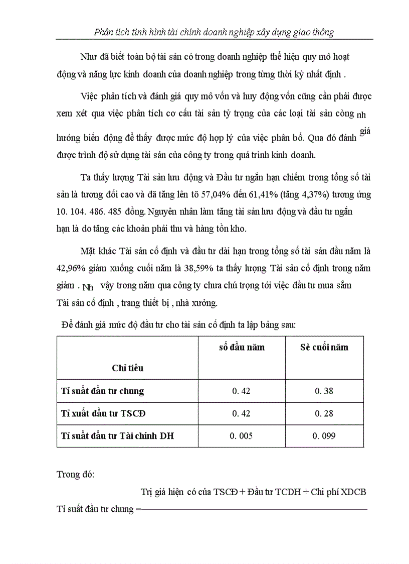 image for page Phân tích tình hình tài chính doanh nghiệp xây dựng giao thông