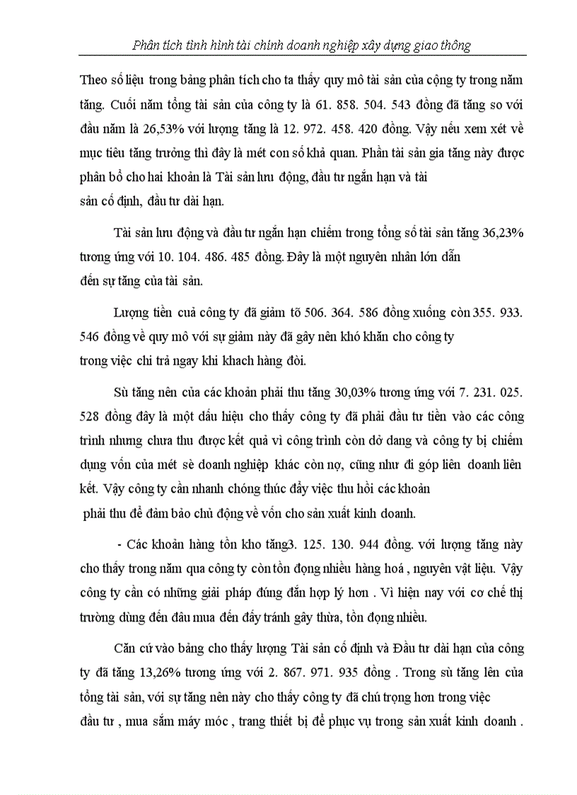 image for page Phân tích tình hình tài chính doanh nghiệp xây dựng giao thông