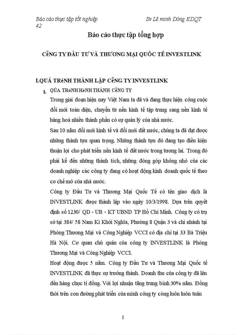 image for page Phương hướng và giải pháp đẩy mạnh hoạt động kinh doanh của công ty INVESTLINK trong thời gian tới