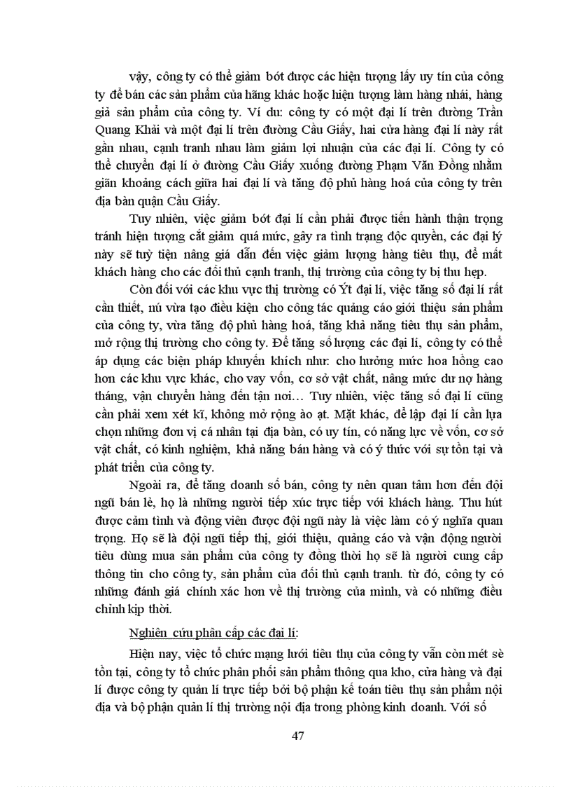 image for page Tiêu thụ sản phẩm may mặc trên thị trường nội địa của công ty May Thăng Long
