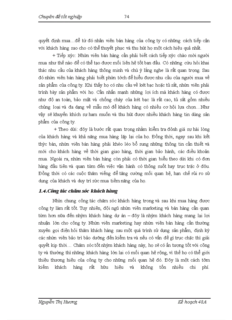 image for page Giải pháp mở rộng mạng lưới khách hàng của công ty CPTM Công nghiệp Thủ Đô (CITRACO)
