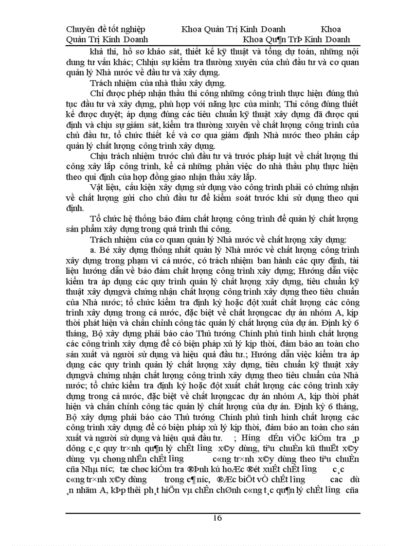 image for page Hoàn thiện công tác quản lý chất lượng trong xây dựng dân dụng tại Công ty xây dựng số 1- Hà Nội