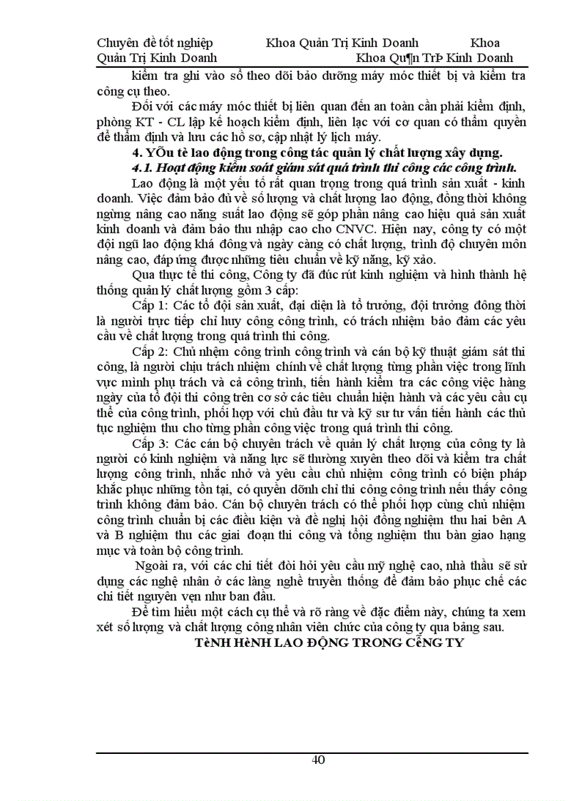image for page Hoàn thiện công tác quản lý chất lượng trong xây dựng dân dụng tại Công ty xây dựng số 1- Hà Nội