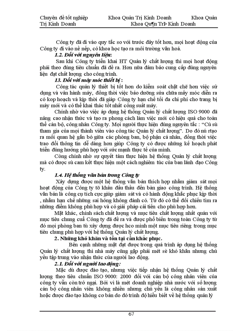 image for page Hoàn thiện công tác quản lý chất lượng trong xây dựng dân dụng tại Công ty xây dựng số 1- Hà Nội