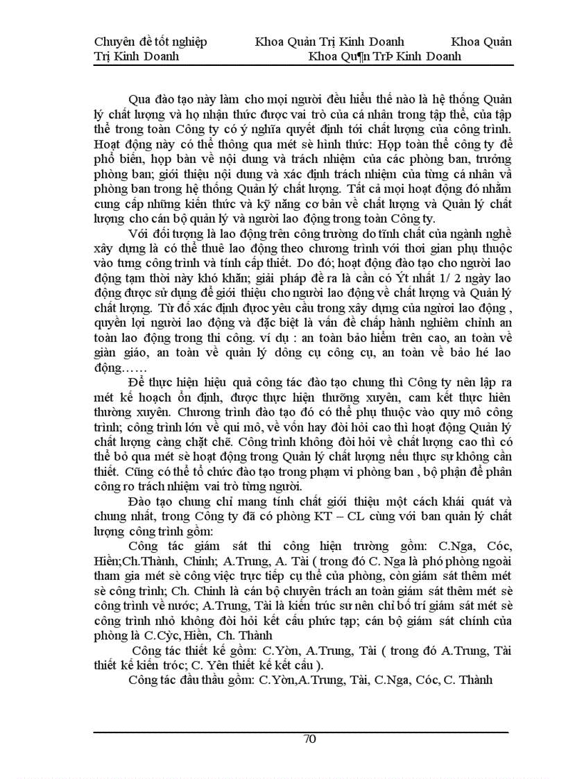 image for page Hoàn thiện công tác quản lý chất lượng trong xây dựng dân dụng tại Công ty xây dựng số 1- Hà Nội