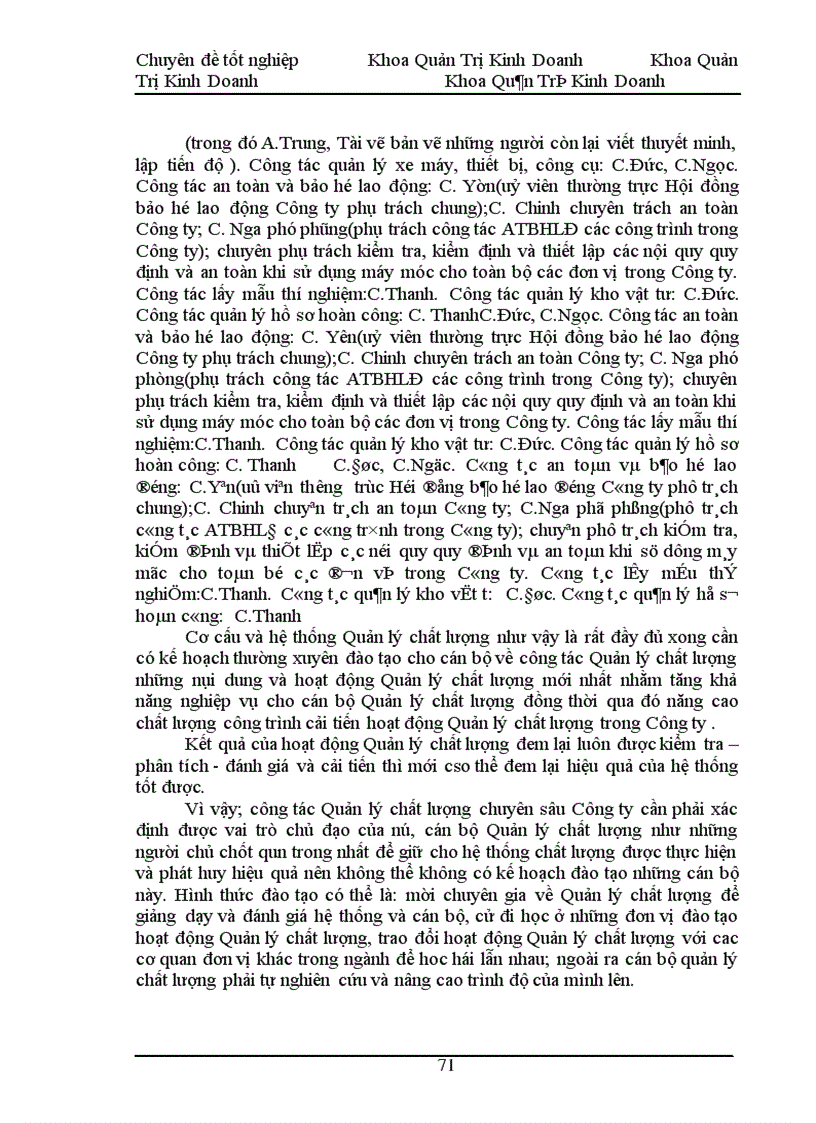 image for page Hoàn thiện công tác quản lý chất lượng trong xây dựng dân dụng tại Công ty xây dựng số 1- Hà Nội