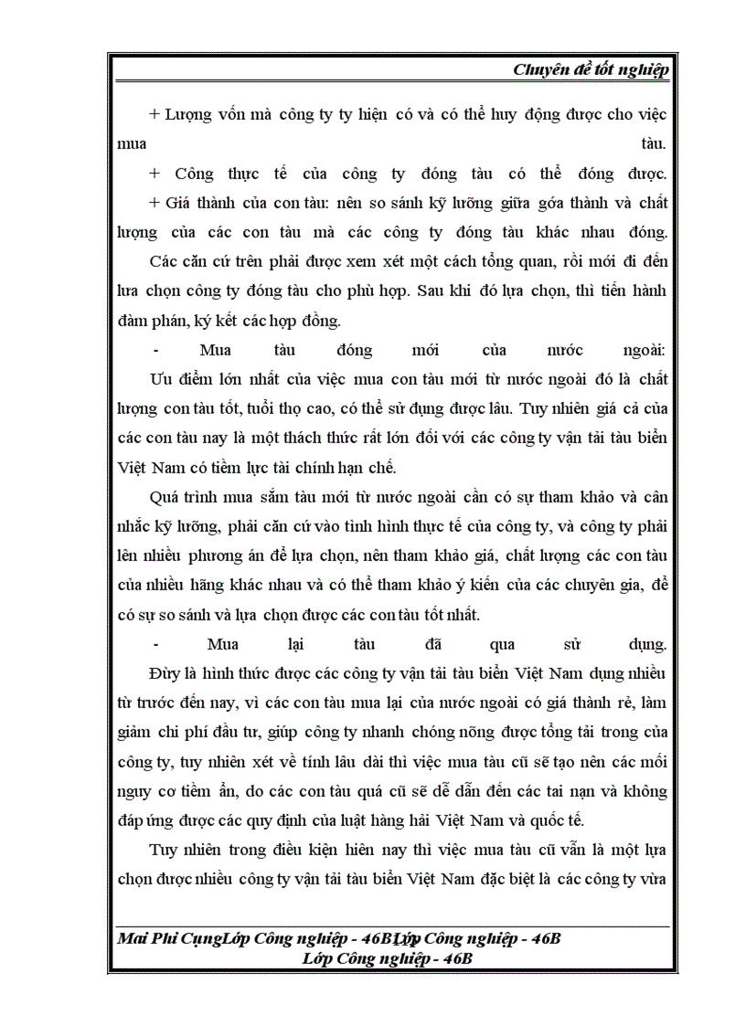 image for page Phân tích môi trường ngành vận tải tàu biển phục vụ cho việc định hướng phát triển của công ty tnhhtm đông phong